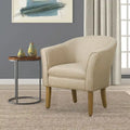 Porch & Den Kingswell Upholstered Barrel Accent Chair